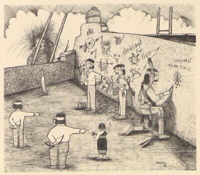 A Zuni Artist Looks at Frank Hamilton Cushing