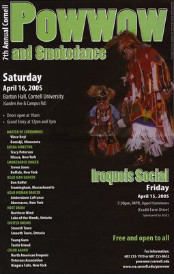 Seventh Annual Cornell University Powwow and Smokedance
