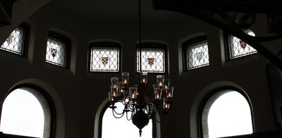 White Library West Bay Windows